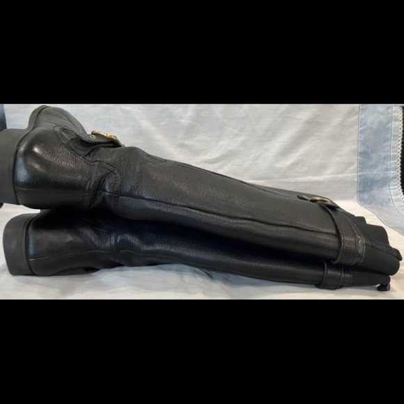 Naturalizer Black Boots (Wide Calf) - Picture 3 of 9